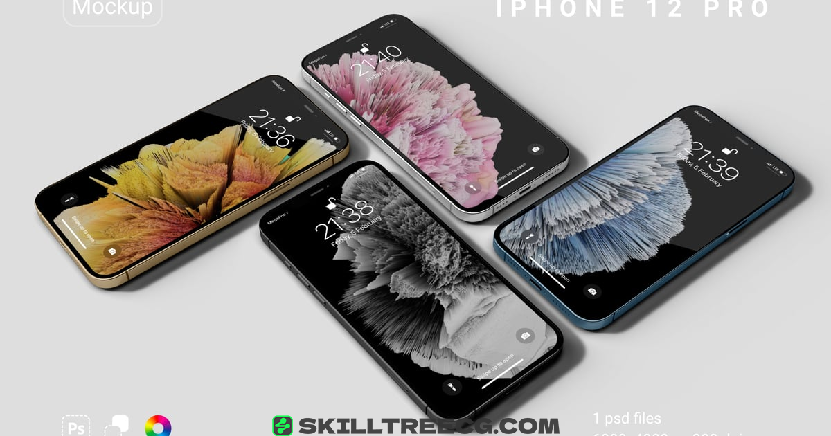 iPhone 12 Pro Mockup（436650）-技能树